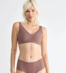 Dámska podprsenka ZERO Feel 2.0 Soft - BROWN - svetlohnedá 1141 - SLOGGI BROWN M