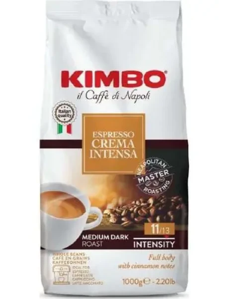 Kimbo Crema Intensa 1kg / Zrnková káva / 50% Arabica 50% Robusta (8002200140687)