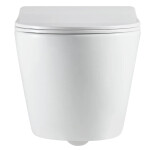 LaVilla WC misa závesná LIMNOS Rimless TORNADO - set vrátane sedátka SLIM softclose CE-93-001-L