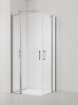 Sprchovací kút obdĺžnik 90x80 cm SAT Fusion SATFUDP9080 SATFUDP9080