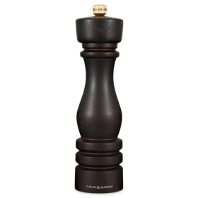 ColeMason London Mlynček na soľ - čokoládová farba / výška 22 cm / bukové drevo (H233018)