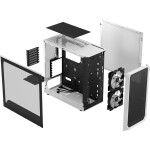 Fractal Design Focus 2 RGB čierno-biela / ATX / 2x USB 3.0 / 2x 140mm / bez zdroja / prachové filtre / priehľadná bočnica (FD-C-FOC2A-04)