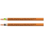 HELU 69642-500 vedenie ťažnej reťaze Single 602-RC-CY-O 1 x 70 mm² oranžová 500 m; 69642-500