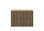 Kúpeľňová skrinka s krycou doskou SAT Delano 80x56x45 cm dub mat DELANO80ZDCDE DELANO80ZDCDE