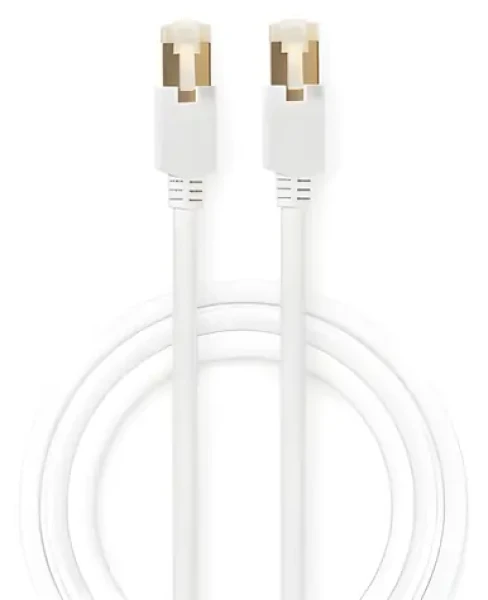 Nedis CAT6 biela / Sieťový kábel / S/FTP / RJ45 - RJ45 / 1 m (CCGB85221WT10)