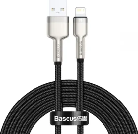 Baseus CALJK-B01 Kábel USB-A (M) - Lightning (M) 2 m čierna (CALJK-B01)