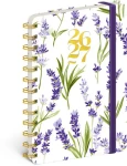 NOTIQUE Špirálový 18-mesačný diár Petito - Levanduľa 2026/2027, 13 x 18 cm (PGD-37209-V)