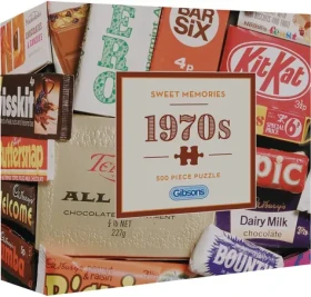GIBSONS Puzzle Sladké spomienky 70. roky