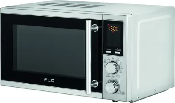 ECG MTD 2072 SE strieborná / Mikrovlnná rúra / 700 W / 20 L / 5 úrovní ohrevu / 8 programov (100000394846)