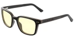 Gunnar Muir Ebony / Herné okuliare / jantárové sklá / BLF 65 / Gunnar focus (MUR-12301)