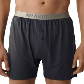 Pánske boxerky 005 graphite - Atlantic grafitová XL