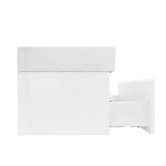 Kúpeľňová skrinka s umývadlom SAT B-WAY 119x30x45 cm biela lesk BWAY120WU2 BWAY120WU2