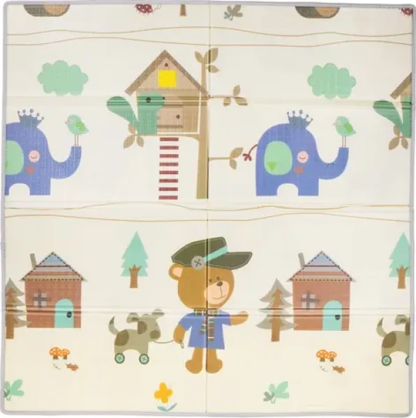 CHIPOLINO Detská podložka na hranie 174x194cm Medvedík (DKZ1820BBEAR)