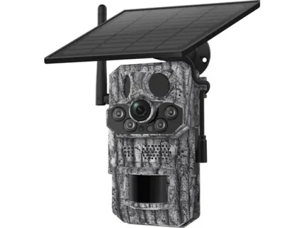 Viking HDs05 4G vonkajšia solárna IP kamera čierna / 3MP / 2304 x 1296 / slot na microSD kartu / IP66 (VHDS054G)