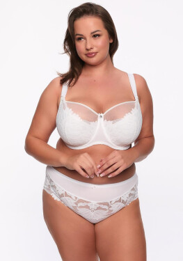 Polomäkká podprsenka Gaia BSM 1134 Keto Maxi bílá 75L