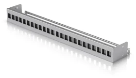 Ubiquiti UACC-Rack-Panel-Patch-Blank-24 sivý / Patch panel / 24 portov / neosadený / Keystone / 1U (UACC-Rack-Panel-Patch-Blank-24)