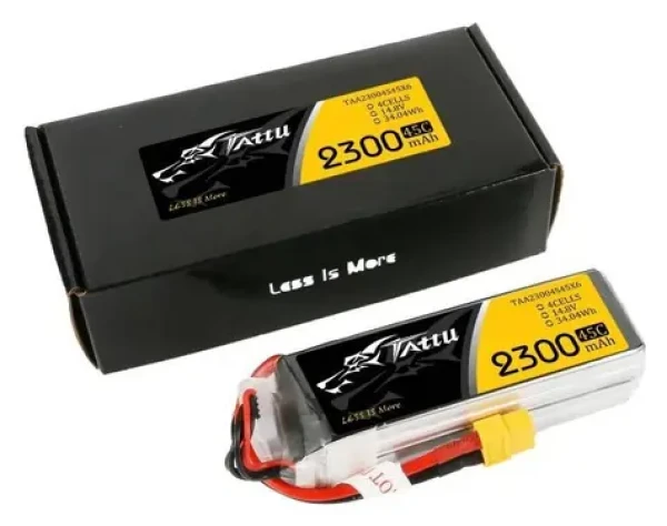 TATTU LiPo batéria 4S1P 2300mAh 14,8 V XT60