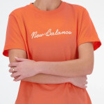 Tričko New Balance S/S Script Tee Gfr W WT41909GFR S