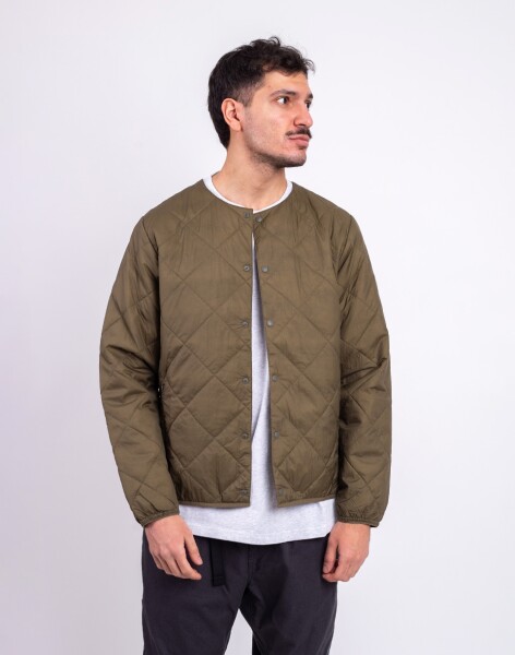 Gramicci Thermal Insulation Quilted Jacket DEEP LAUREL L