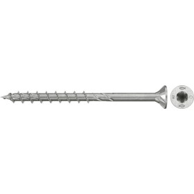 Fischer 574091 skrutky do drevotriesky 6 mm 50 mm TX Nerezová oceľ 100 ks; 574091