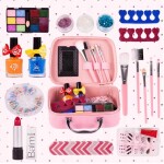 MalPlay Detská kozmetika v kufríku Make-up Malá Lady