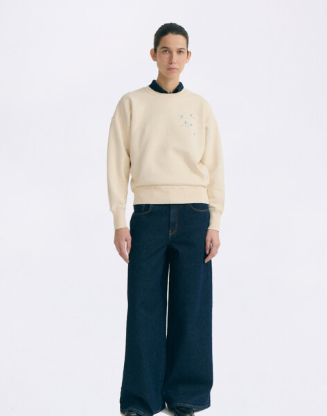Thinking MU Dandelion Pannacota Jodie Sweatshirt S