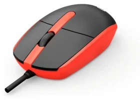 C-tech WM-10 čierno-červená / Optická myš / 1200 DPI / USB (WM-10R)