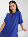 Dámske šaty D73761M30306B cobalt blue - Sublevel XL