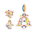 Mamido Mamido Flexibilná magnetická stavebnica Tube Block Pro Max 66 dielov