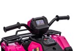 Mamido Detská elektrická štvorkolka Superme ružová