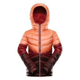 Dětská hi-therm bunda ALPINE PRO ROGO peach pink 140-146