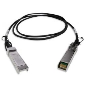 QNAP SFP+ 10GbE twinaxial direct attach cable / kábel / 1.5m (CAB-DAC15M-SFPP)
