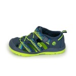 Chlapčenské sandále BUGGA TIKI Dark Blue/Green - tmavomodré - 33