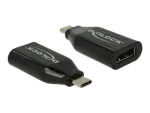 DeLock USB Type-C (M) - HDMI (F) čierna / Adaptér / DP Alt Mód / 4K / 60Hz (62978)