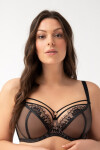 PARADISE SOFT BRA K496 BLACK černá 75D