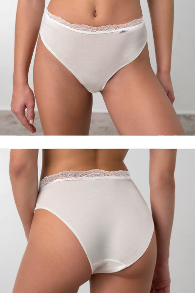 Vamp - Nohavičky s vyšším pásom - Leticia 18843 - Vamp cream S