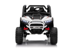 Mamido Mamido Elektrické autíčko Buggy UTV KCK 4x4 biele 24V | 800W | 50 kg | EVA | LED | 2,4Ghz | ECO koža