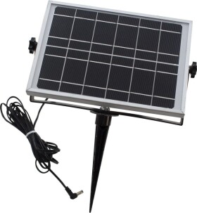 Eurotrail Kempingowy panel solarny, 25,5x16x10 cm, Čierny Lumarko!