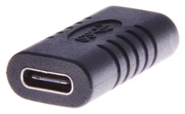 PremiumCord spojka USB-C Female - USB-C Female čierna / Spojka / USB 3.1 / 5 Gbps (kur31-09)