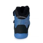 Chlapčenské zimné barefoot topánky PRO-tex NUT BLUE - 24