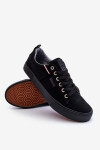 Pánske tenisky z nízkeho materiálu Big Star KK174002 Black 41