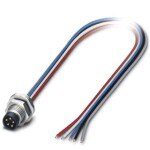 Flush-type connector SACC-E-M8MS-5CON-M10/0,5 DN 1424234 Phoenix Contact; 1424234