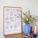 Bella Rose Plakát Family Treasures Beige / Cream 70 x 100 cm