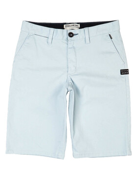 Billabong NEW ORDER SKY BLUE detské plátené kraťasy - 12