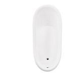 BESCO - Voľne stojaca vaňa OTYLIA (MERANO) - Farba - Biela, Nožičky k vani - Zlaté, Rozmer vane - 170 × 77 cm VANMER170Z