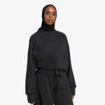 Mikina adidas Winterized Double Crew Sweatshirt Black XS