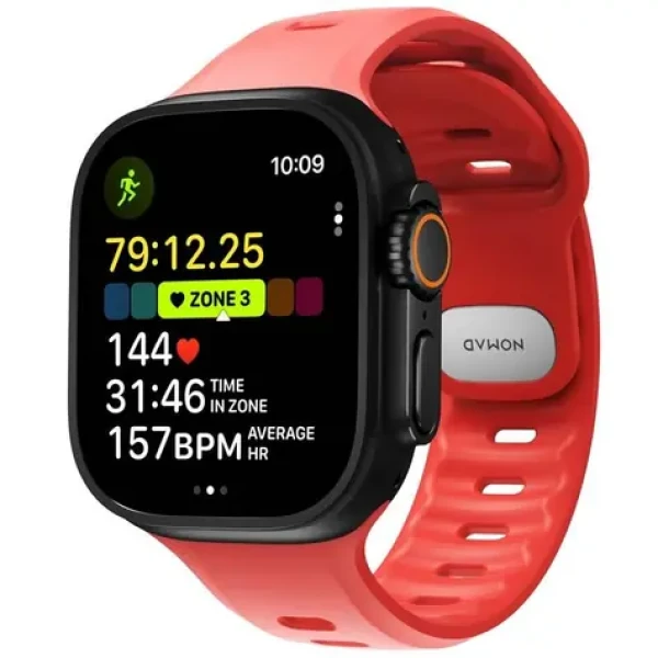 Nomad Tempo Band remienok pre Apple Watch 49mm/Ultra červená (NM011475858)
