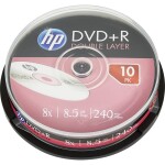 HP DRE00060 DVD+R DL 8.5 GB 10 ks vreteno; DRE00060