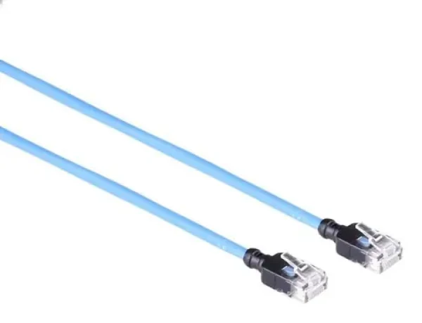 Mercodan CAT6a U/UTP SLIM patch kábel 1,5 m / Sieťový kábel / RJ-45 (371927015)