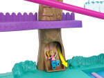 Mamido Mattel Polly Pocket Roztomilý domček na strome + bábiky zvieratká ZA5529